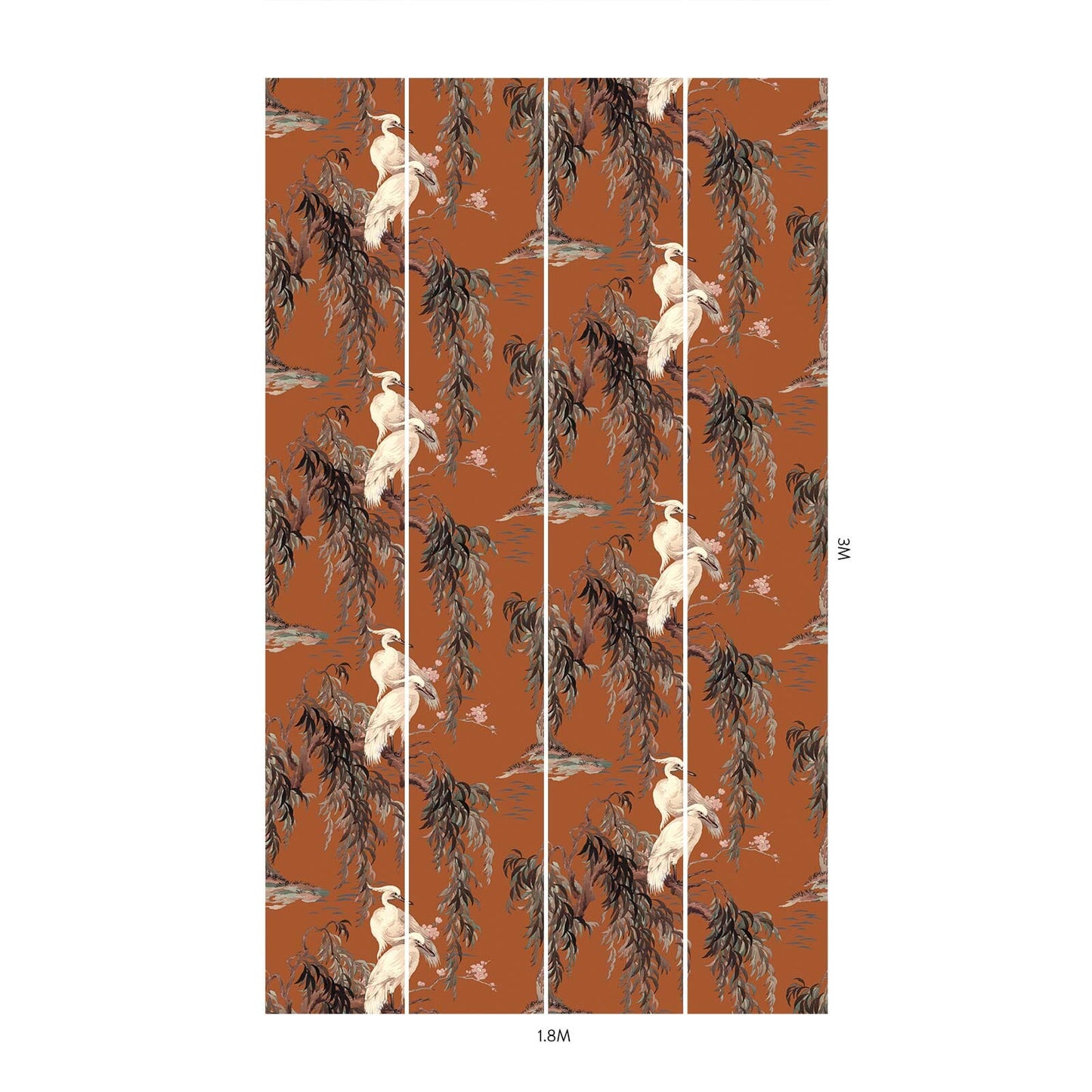 Zeus Hybrid Mural Wallpaper - House of Hackney - Tobacco