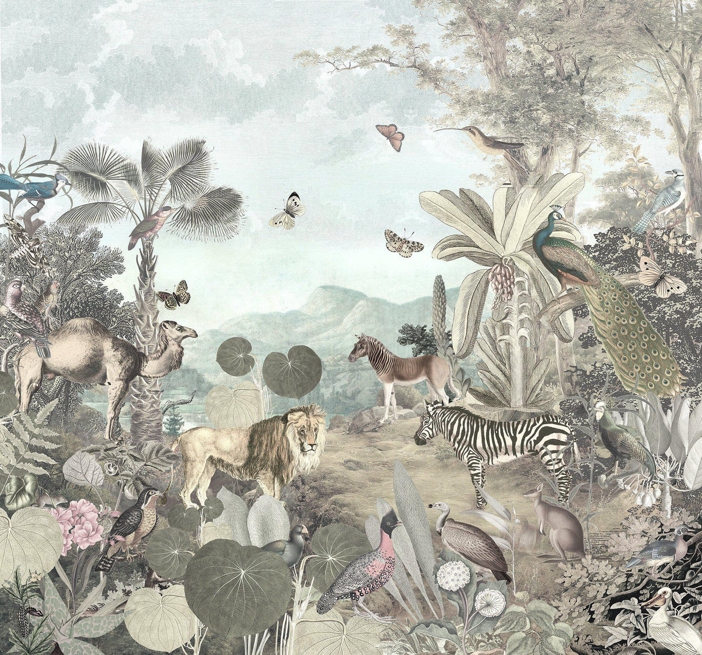 Creation - Custom Sized Wallpaper Mural (per m2)