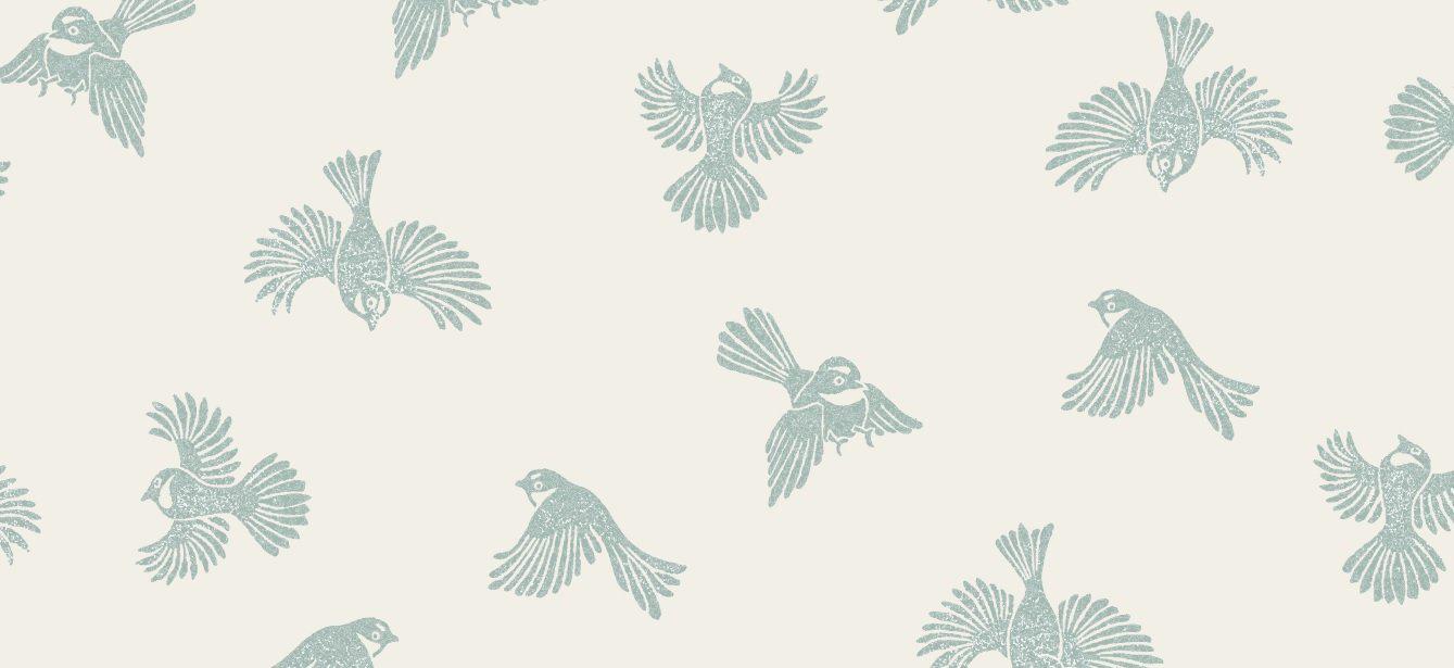 Sample - Fantail Flight Wallpaper - Ashanti