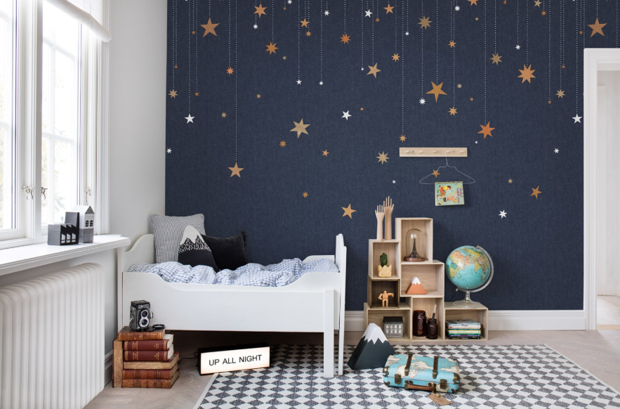 Stargazing - Custom Sized Mural Wallpaper (per m2)