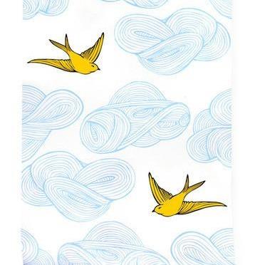 Yellow Bird Wallpaper (Sunshine)