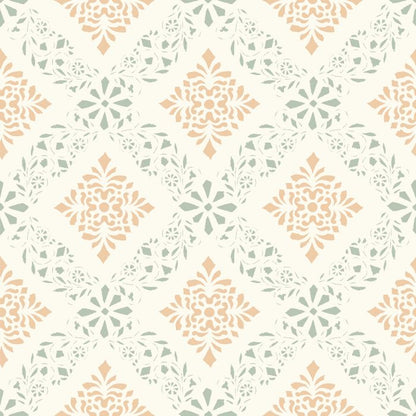 Dellen Wallpaper - Green/Yellow