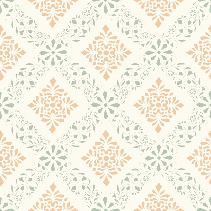 Sample - Dellen Wallpaper - Green/Yellow