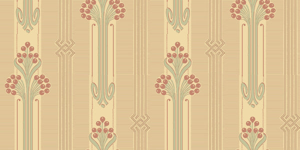 Sample - Nergarden Wallpaper - Red/Yellow