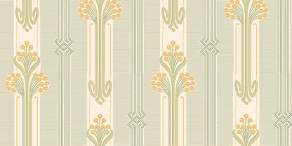 Nergarden Wallpaper - Green/Yellow