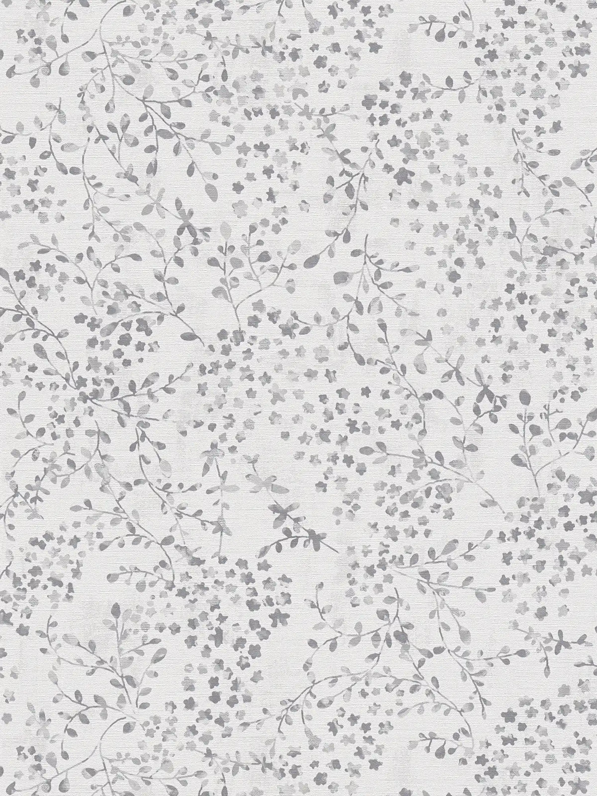 Sample - Tiny Tendrils - Grey/Silver/White