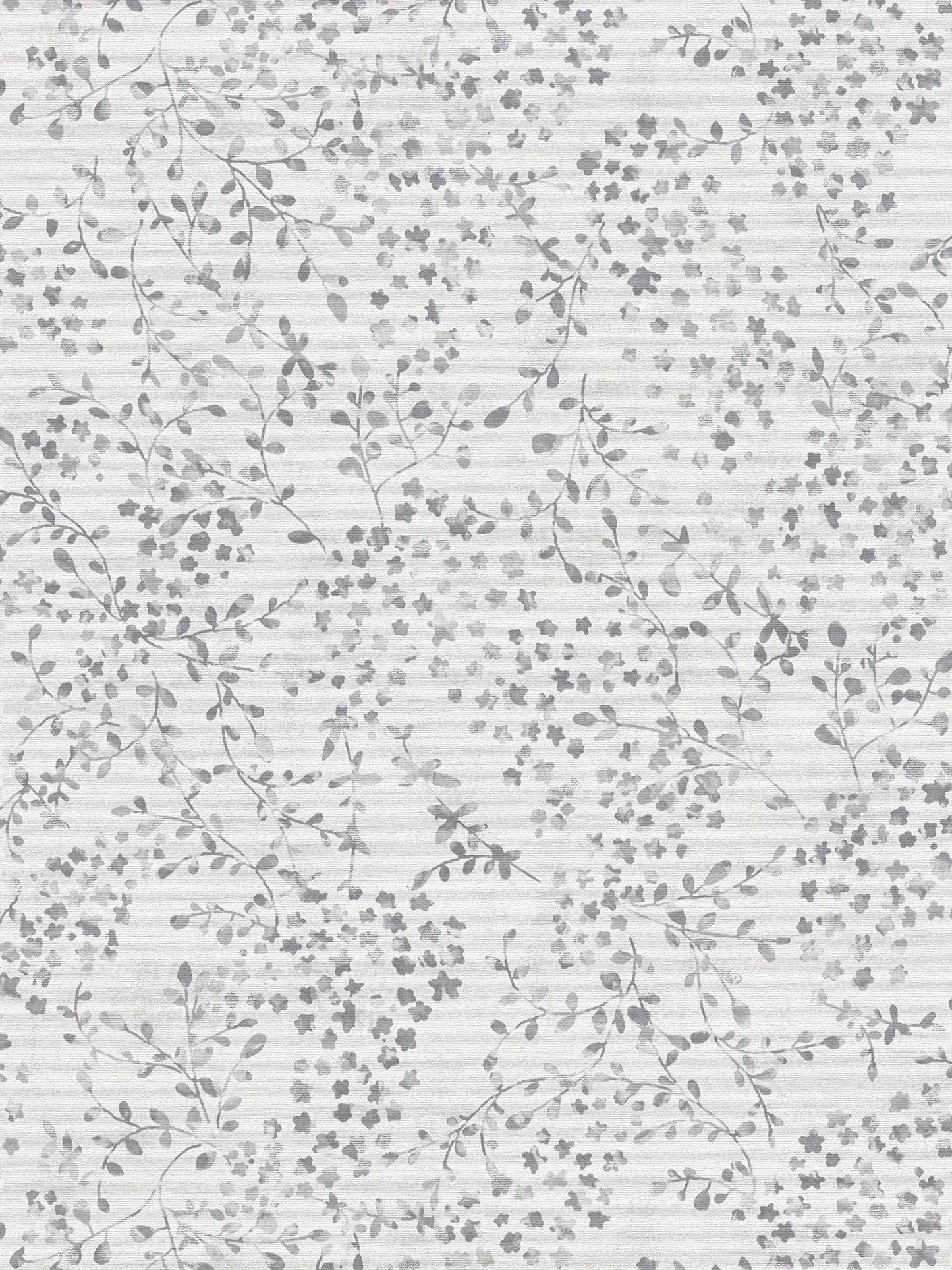 Sample - Tiny Tendrils - Grey/Silver/White