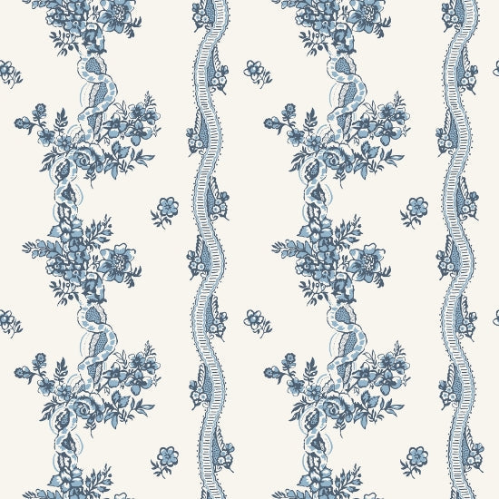 Sample - Renshammar Wallpaper - Blue