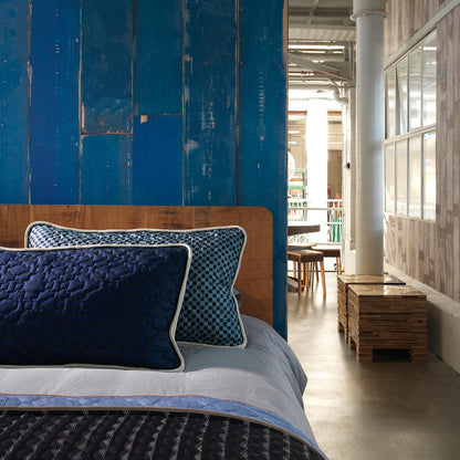 Piet Hein Eek 'Scrapwood Series' Wallpaper  - Blue Scrapwood - PHM36