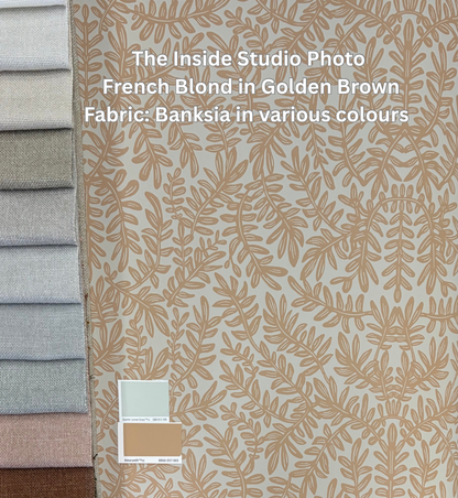 French Blond Wallpaper - Golden Brown