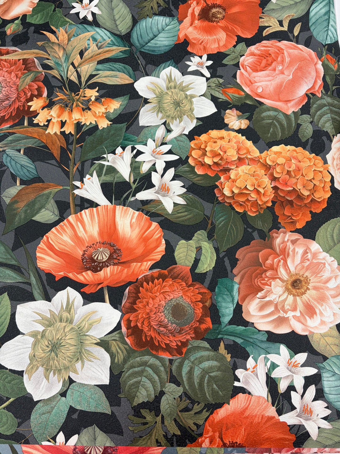 Sample – Olivia Floral Wallpaper – Multi