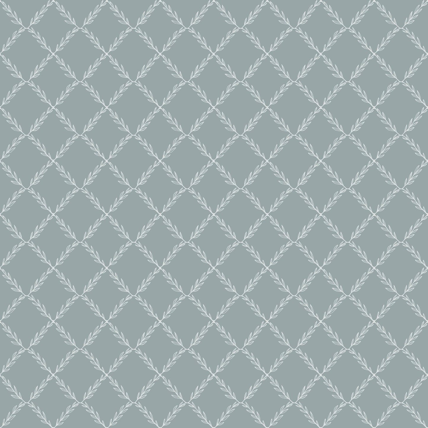 Sample - Vide - Leafy Geo Wallpaper - Blue