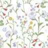 Midsommar Wallpaper - White - Discontinuing - 21 Rolls Left