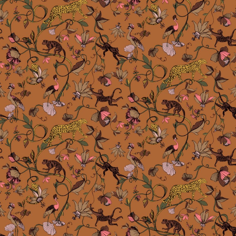 Exotic Wildlings Wallpaper - 4 Colours