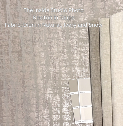 Newton Wallpaper -  Taupe