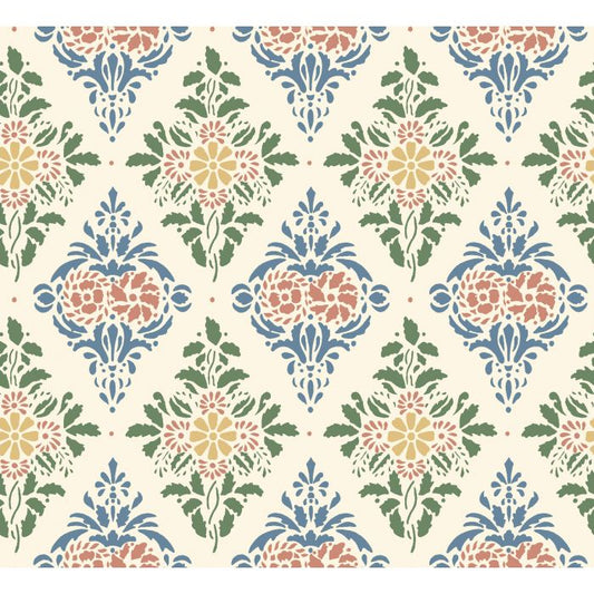 Diamond Blooms Wallpaper