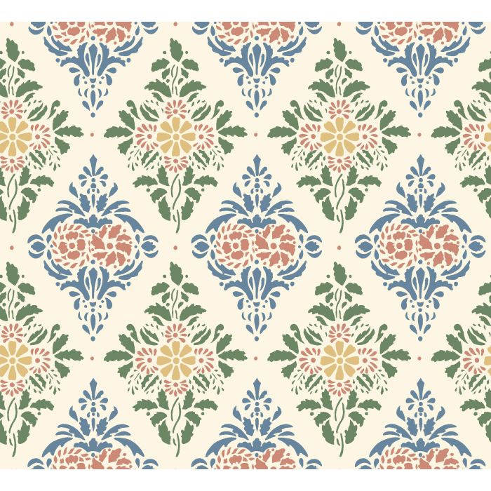 Sample - Diamond Blooms Wallpaper