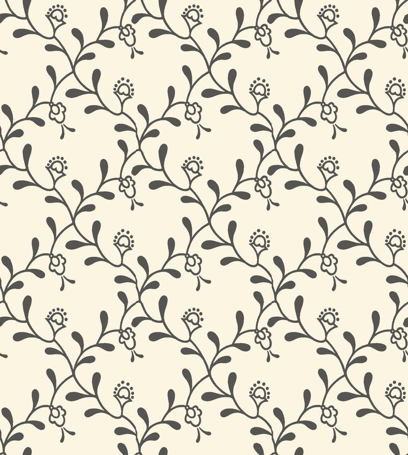 Elsagarden Wallpaper - White/Black