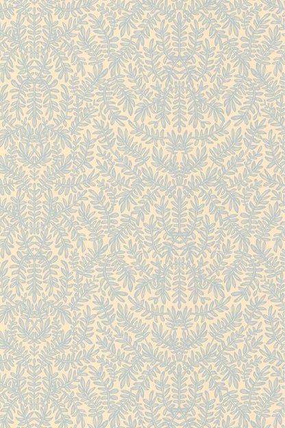 French Blond Wallpaper - Sea Breeze Blue