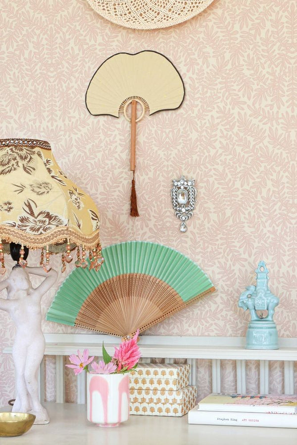 Sample - French Blond Wallpaper - Nude Pink