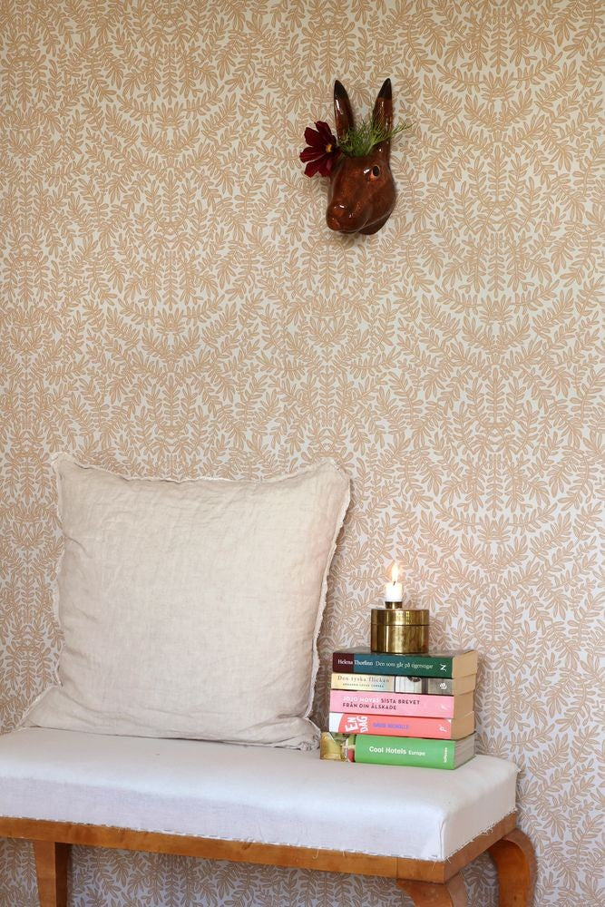 French Blond Wallpaper - Golden Brown