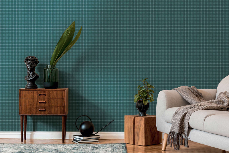Tartan The Wallpaper - Green