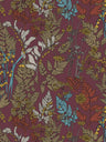 Floral Wallpaper - Red