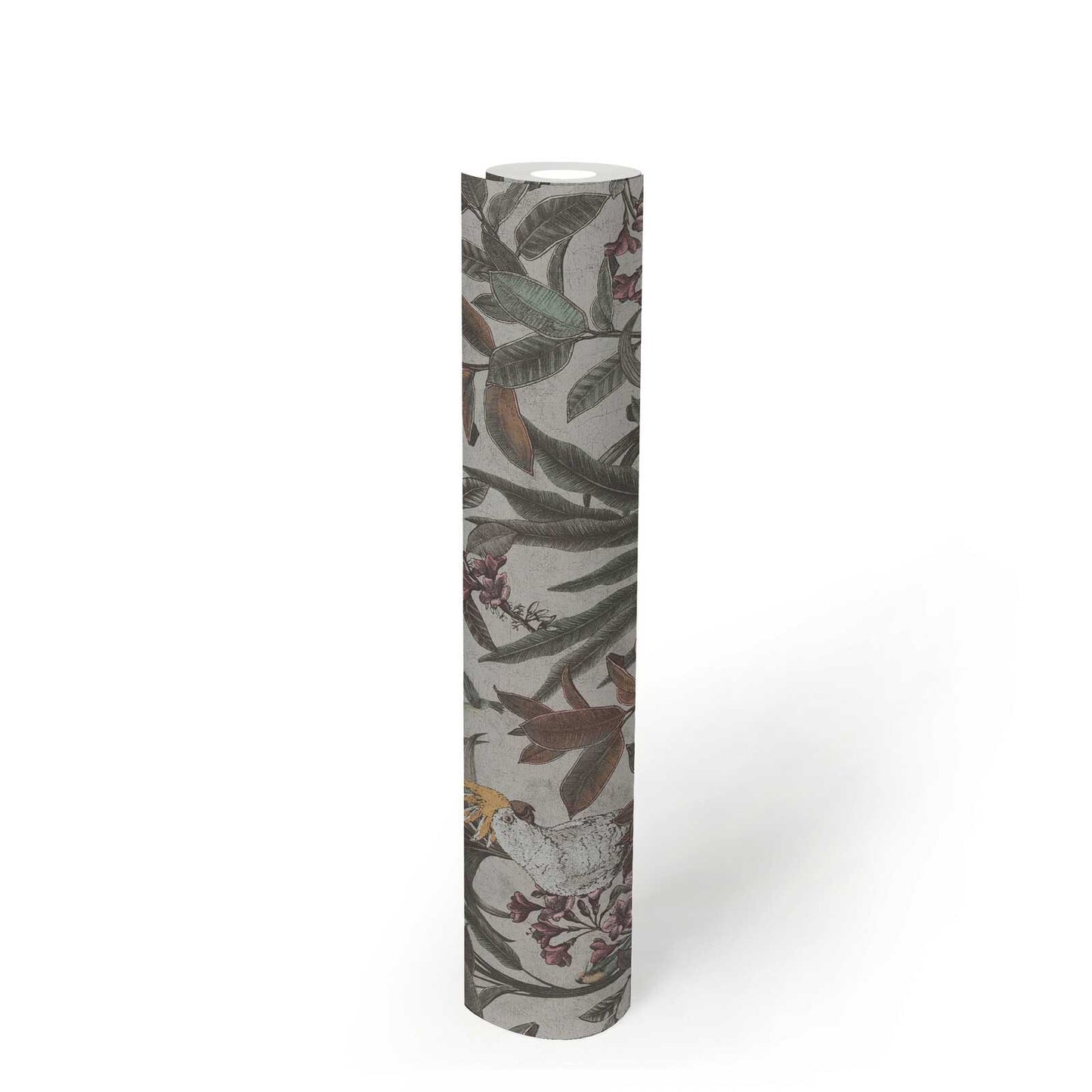 Cockatoo Jungle Wallpaper - Cream