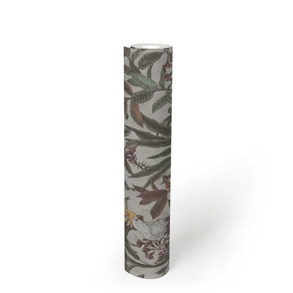Cockatoo Jungle Wallpaper - Cream