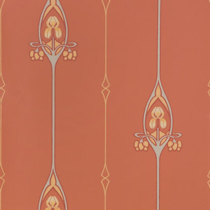 Gamla Grand Historical Wallpaper - Red