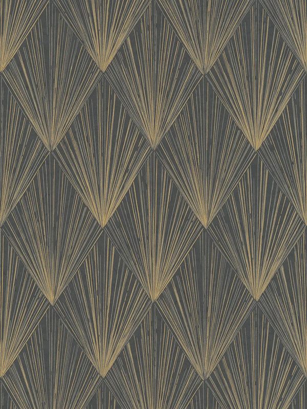 Sample - Metallic Moments Wallpaper  - Black
