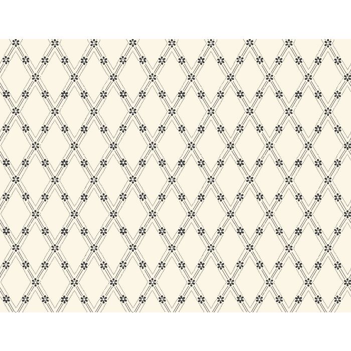 Kjellbergska Garden Wallpaper - Black