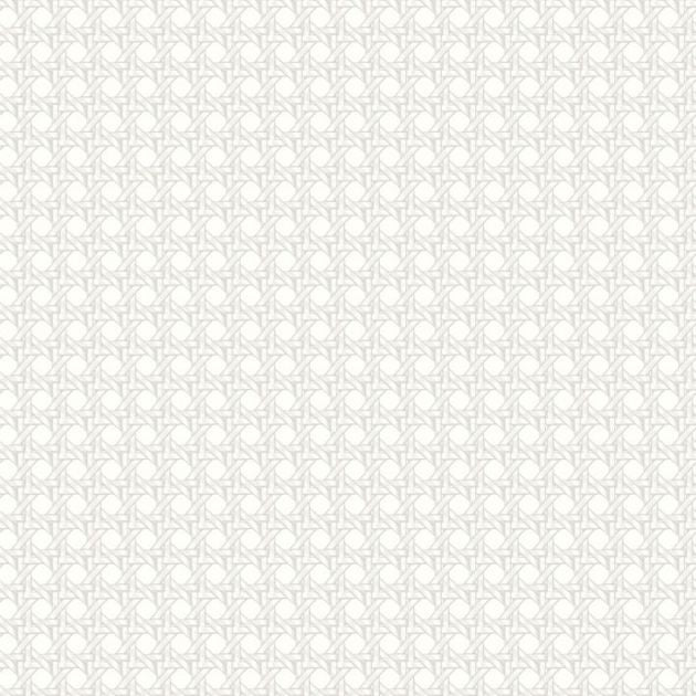 Cuba Paja Vinyl Wallpaper - Blanc White - Last 6 Rolls