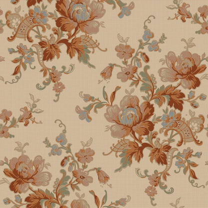 Ingeborg Wallpaper - Red/Multi