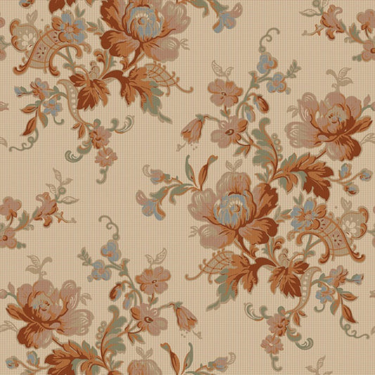 Ingeborg Wallpaper - Red/Multi