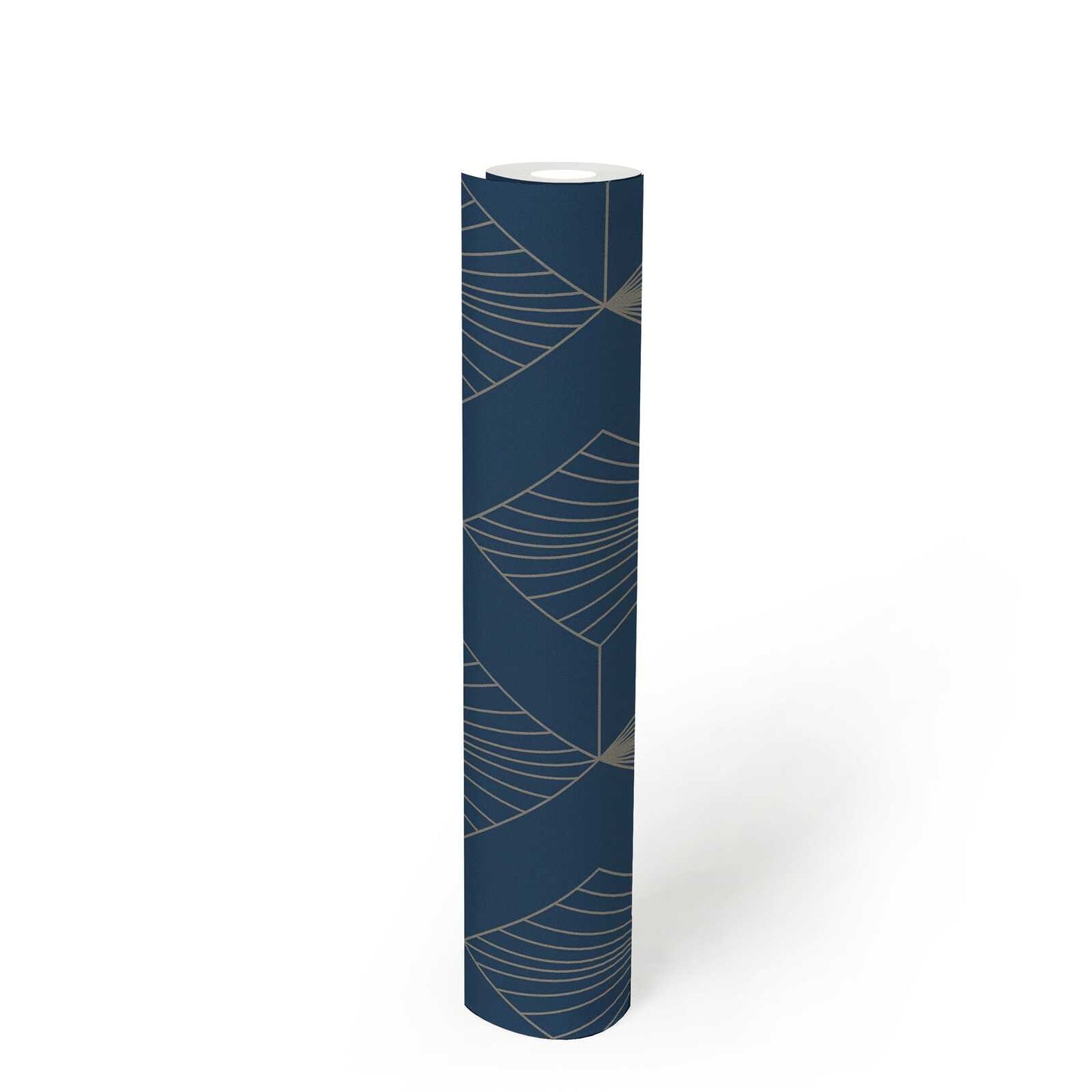 French Affair Wallpaper - Blue Gold