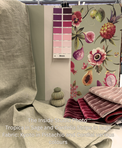 Tropica Wallpaper - Sage