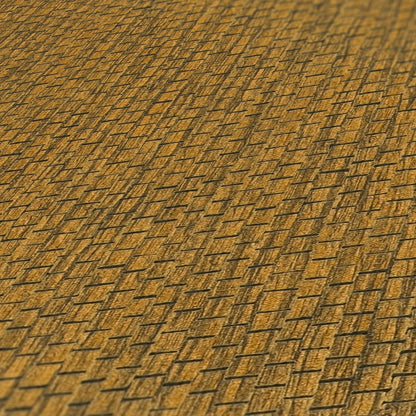 Chunky Weave Wallpaper - Ochre