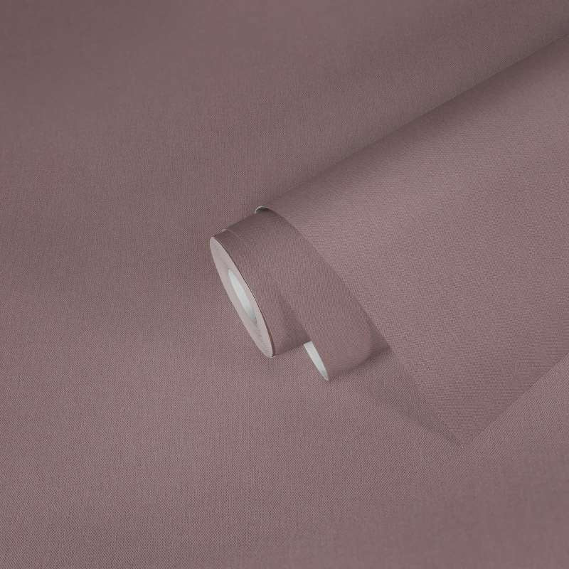 Art of Eden Plain Coordinate Wallpaper - Brown/Pink