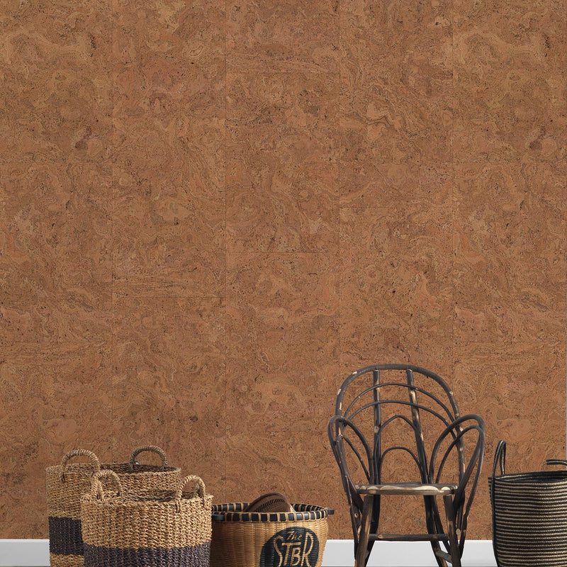 Sample - Piet Hein Eek 'Plywood & Cork' wallpaper - Cork