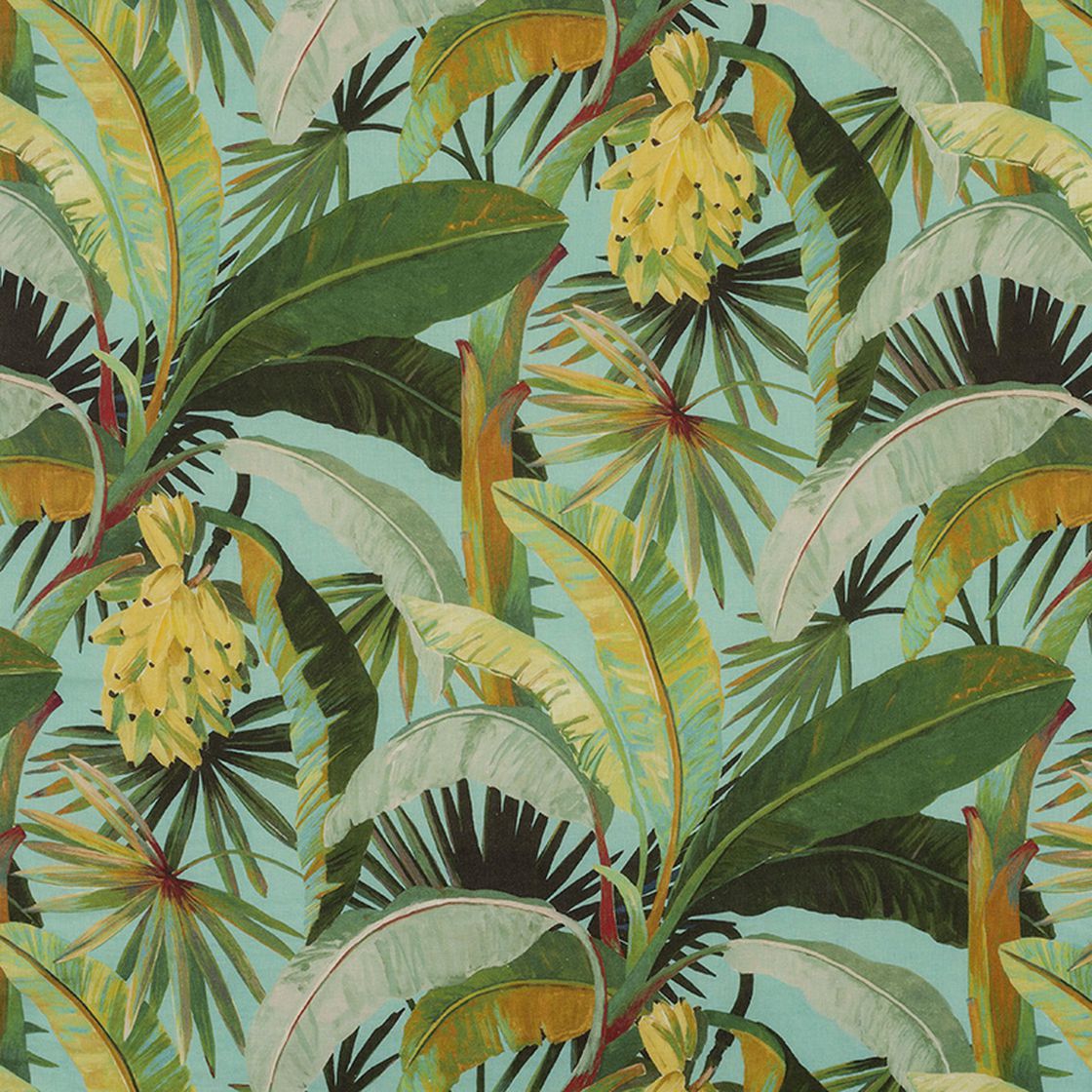 Sample La Palma Wallpaper - Aqua