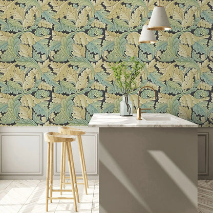 Acanthus by Morris Wallpaper - Privet