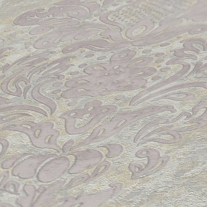 St. Petersberg Baroque Wallpaper - Grey