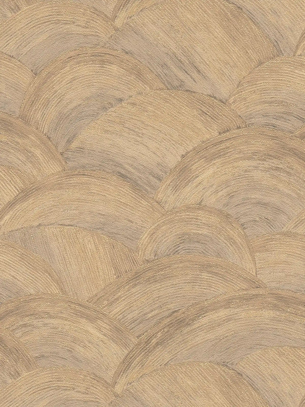 Sample - Wave Wallpaper - Earth/Gold