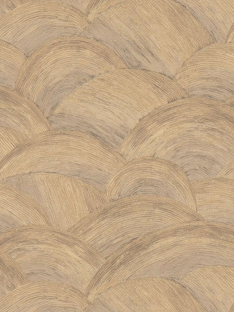 Sample - Wave Wallpaper - Earth/Gold