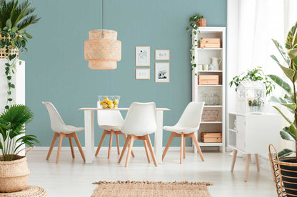 Soft Aqua Vinyl Wallpaper - Soft Aqua
