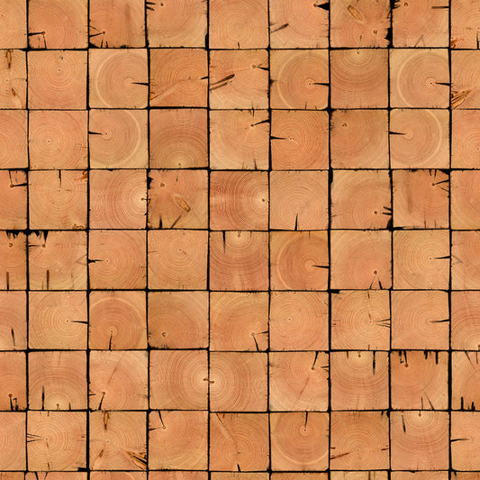 Piet Hein Eek 'Scrapwood Series' Wallpaper - Wood Blocks