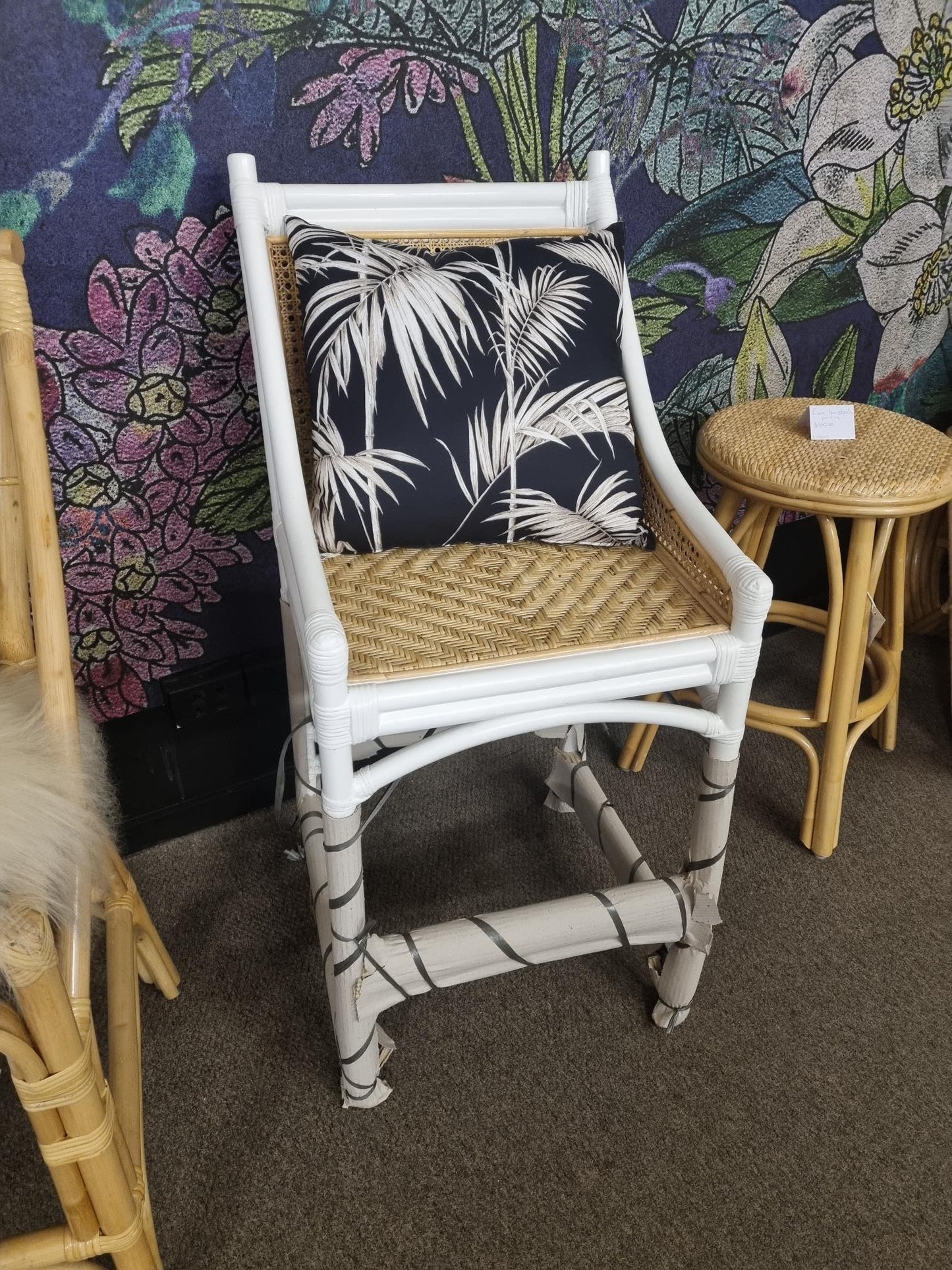 Addison Bar Stools - Last One Left (White)