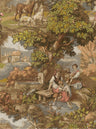 Vintage Landscape - Custom Sized Wallpaper Mural (per m2) - Multi