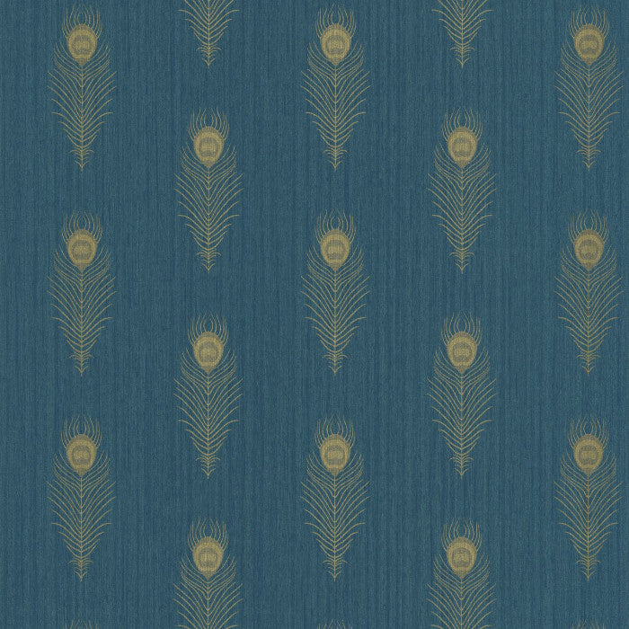 Scarlett Peacock Feather Wallpaper - 3 Colours
